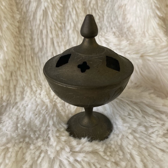 Vintage Indian incense burner - Picture 1 of 5